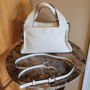Vince Camuto - Leather Crossbody Bag - Cream / Ivory